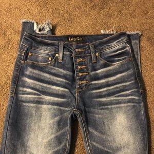 ankle skinny jeans